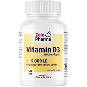 VITAMIN D3 5000 I.E. Wochendepot Kapseln